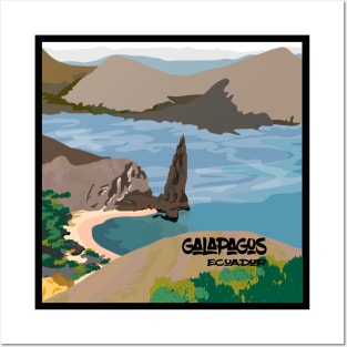 Galapagos Islands Landscape Posters and Art